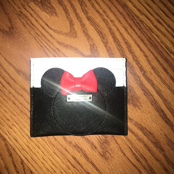 Kate Spade Minnie Mouse Card Wallet - Picture 2 of 4